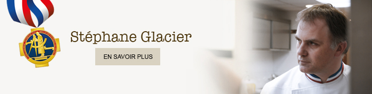 Stéphane Glacier en plein travail